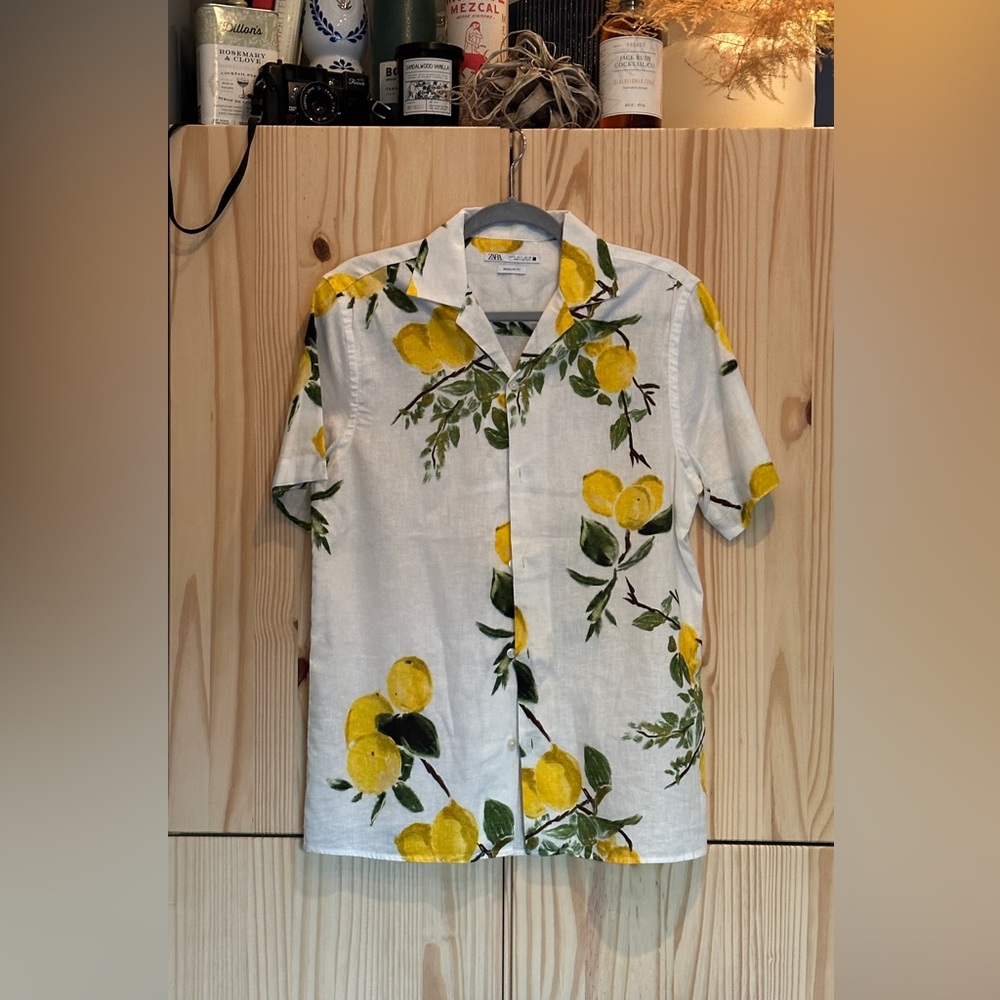 ZARA MENS LINEN SHIRT